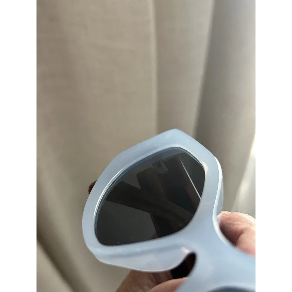 Giselle  8GSL22638 Women's Cat Eye Sunglasses Blue Frame Black Tinted Cat.2